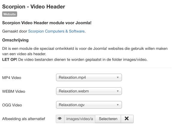 Scorpion Video Header