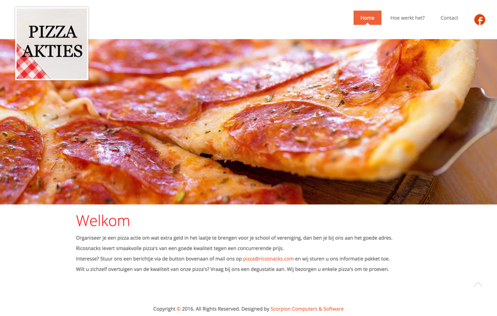 Ricosnacks Pizza Akties