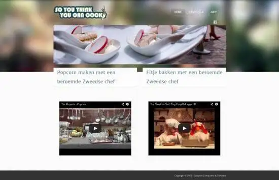 So You Think You Can Cook